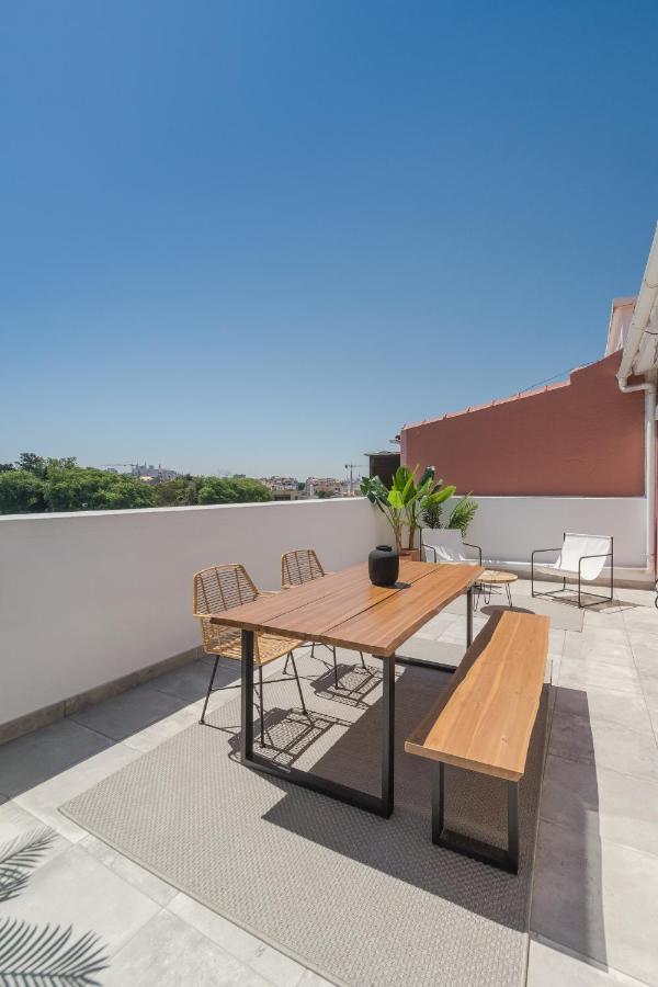 Casa Boma Lisboa - Lighting Apartment With Private Balcony - Campolide I Exteriér fotografie